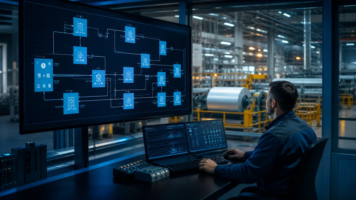 SPS-Standardbausteine für eine Prozessanlage