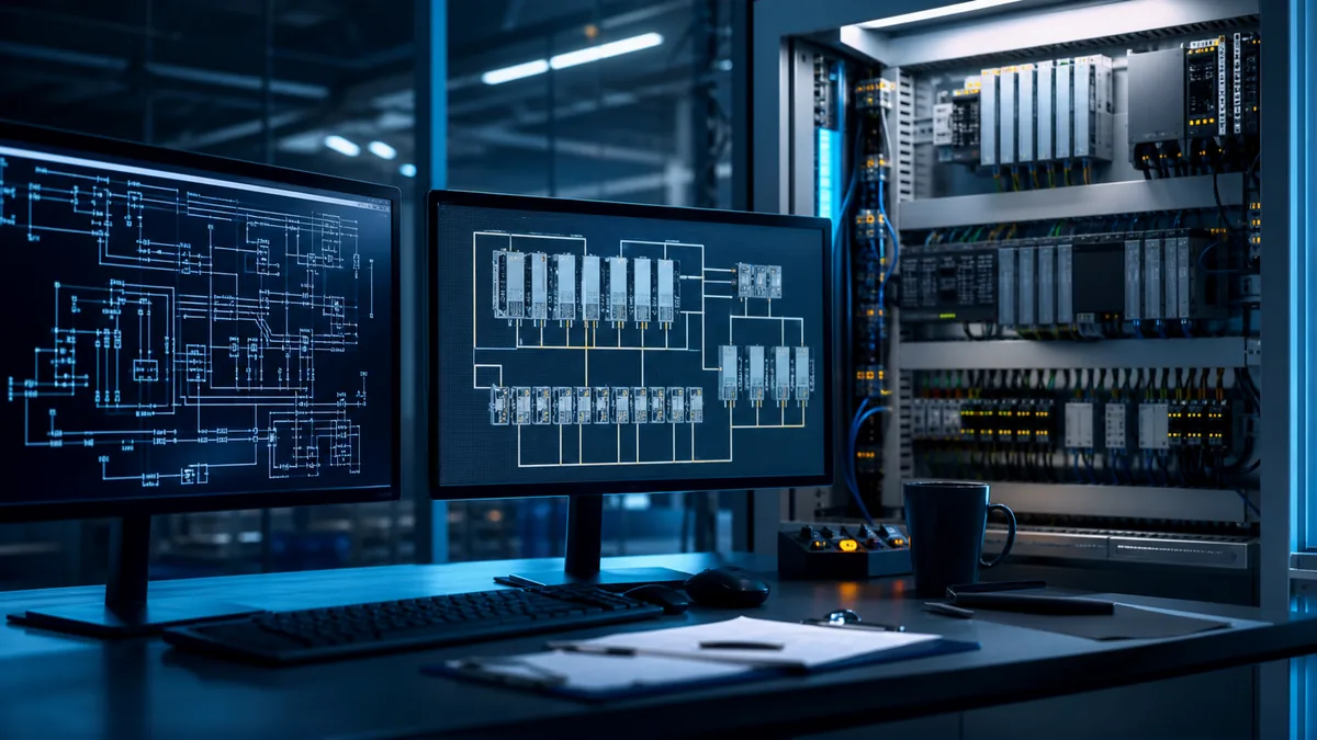 Automatisierte Schaltplanerstellung am Engineering-Arbeitsplatz